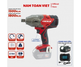 Máy siết bulong KINGBLUE KM18S12 ( 1 Pin 4.0Ah & Sạc)
