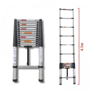 Thang Rút Đơn Inox Nakita TM141 Cao Tối Đa 4.1m