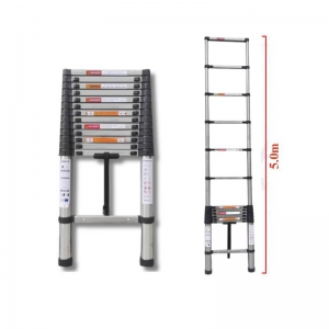 Thang Rút Đơn Inox Nakita TM150 Cao Tối Đa 5.0m