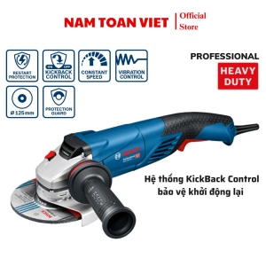 Máy mài Bosch GWS 18-125L công suất 1800W KickBack Control