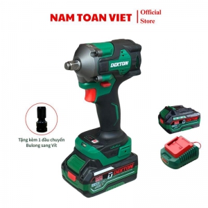 Máy Siết Bulong Dekton  M21-IW380NCP (Gồm 2 Pin 4.0Ah Plus & Sạc)