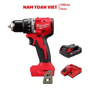 Máy khoan động lực dùng pin 18V Milwaukee M18 BLPDRC (  1 Pin 2.0Ah & Sạc)