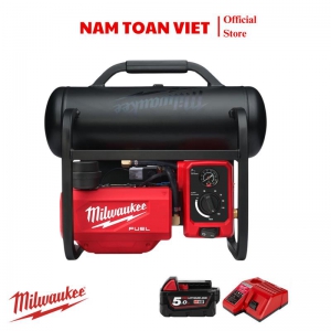 Máy nén khí dùng pin Milwaukee M18-FAC (Gồm Pin 5.0Ah & Sạc)