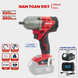 Máy siết bulong Kingblue KM18SE (1 pin 4.0Ah & Sạc)