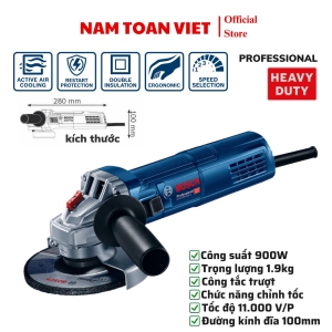  Máy mài Bosch GWS 900-100S công suất 900W