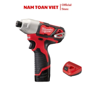 Máy vặn vít Milwaukee M12 BID (gồm 1 pin 2.0ah & sạc)