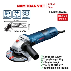 Máy mài Bosch GWS 7-125 công suất 720W