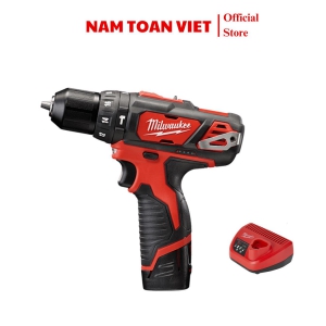 Máy khoan pin Milwaukee M12 BPD (gồm 1 pin 2.0Ah & sạc)