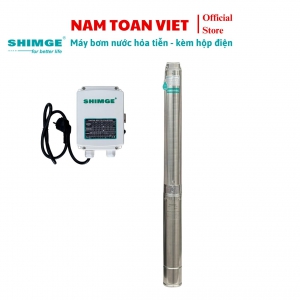 Máy Bơm Nước Hỏa Tiễn Shimge 4SGm8/18 Công Suất 3.0HP Kèm Hộp Điện