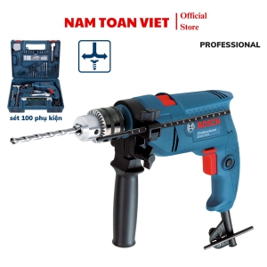  Máy khoan Bosch GSB 550 sét 100 phụ kiện