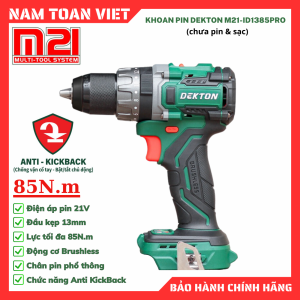 Máy Khoan Động Lực Dekton M21-ID1385PRO (Chưa Pin & Sạc)