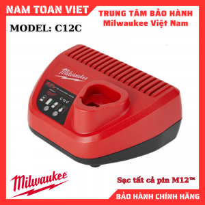 Sạc Milwaukee M12 C12C sạc pin 12V