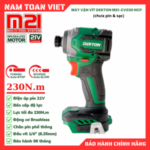 Máy Bắn Vít Dekton M21-CV230NCP (Chưa Pin & Sạc)