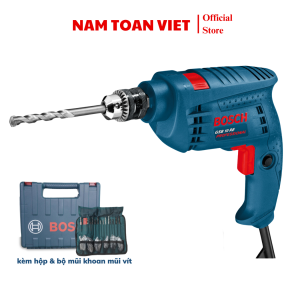 Máy khoan Bosch GSB 10RE (hộp nhựa & phụ kiện)