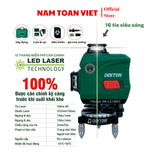 Máy Cân Bằng Laser 16 Tia Dekton DK-LS01601 (Không Bao Gồm Chân Máy)