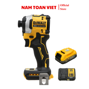 Máy Vặn Vít Cầm Tay 20V Dewalt DCF850E1 (Gồm 1 Pin 1.7Ah  Powerstack & Sạc)