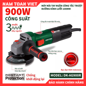Máy Mài Góc Dekton DK-AG900R (Chống Khởi Động Lại)