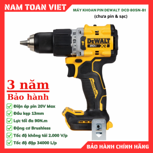 Máy Khoan Động Lực Dewalt DCD805N-B1 (Chưa Pin & Sạc)