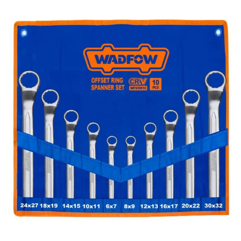 Bộ 10 cờ lê 2 đầu vòng WADFOW WFS5M10