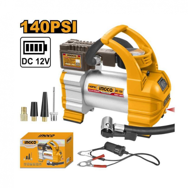 Dụng cụ kiểm tra hơi lốp xe ô tô INGCO AAC1408