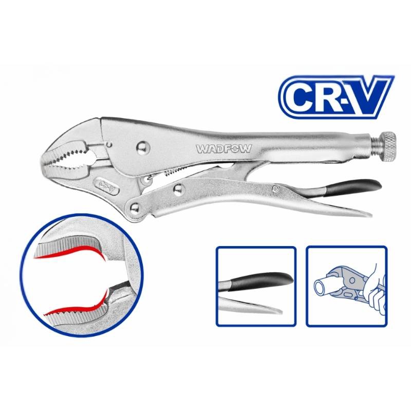 Kìm bấm chết hàm cong 10&quot; WADFOW WLP1C02