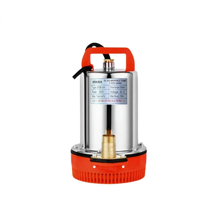 Máy Bơm Chìm 24V Osaka ZQB-24 công suất 180W