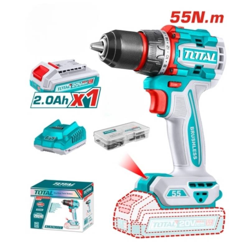 Máy khoan dùng pin 20V Total TDLI205582