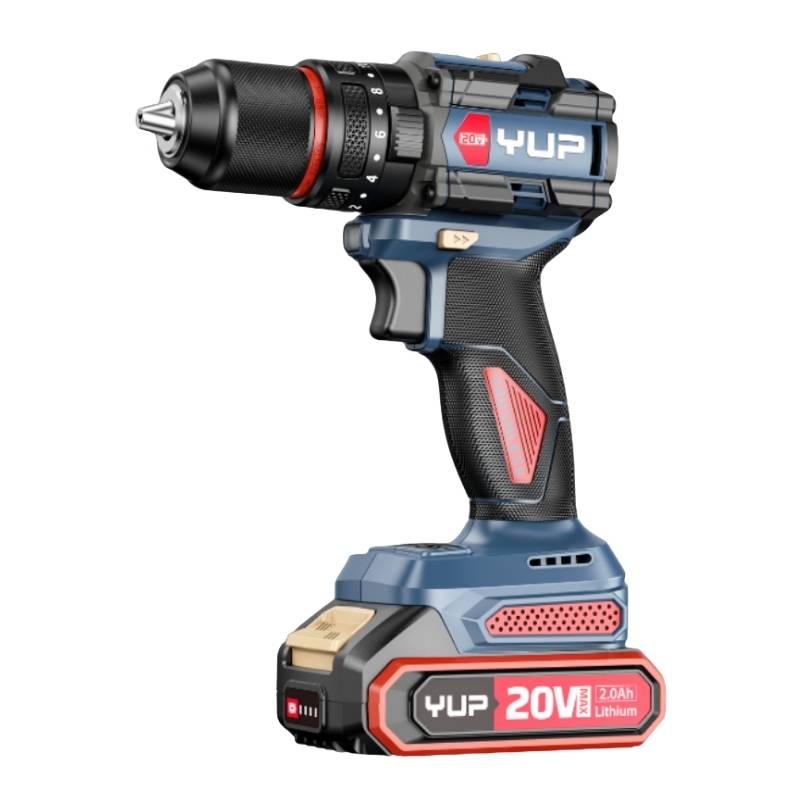 Máy khoan pin YUP YP20 DR10M (bộ 2 pin/2Ah &amp; sạc)