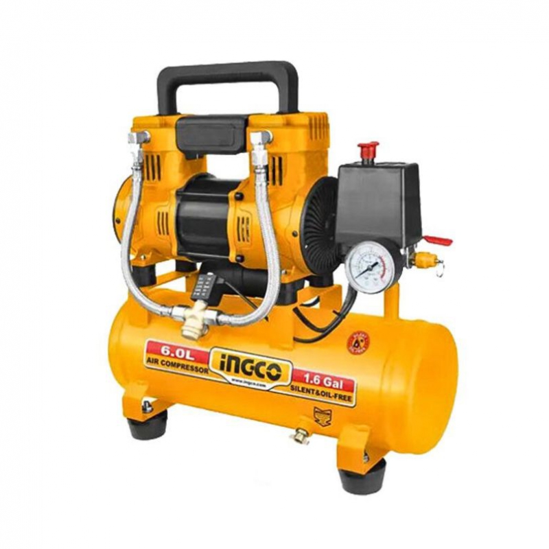 Máy nén khí không dầu 6L INGCO ACS111062