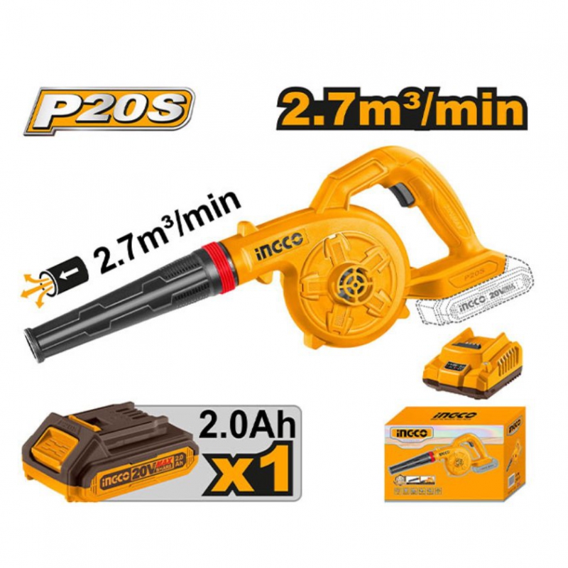 Máy thổi bụi dùng pin 20V INGCO CABLI200281