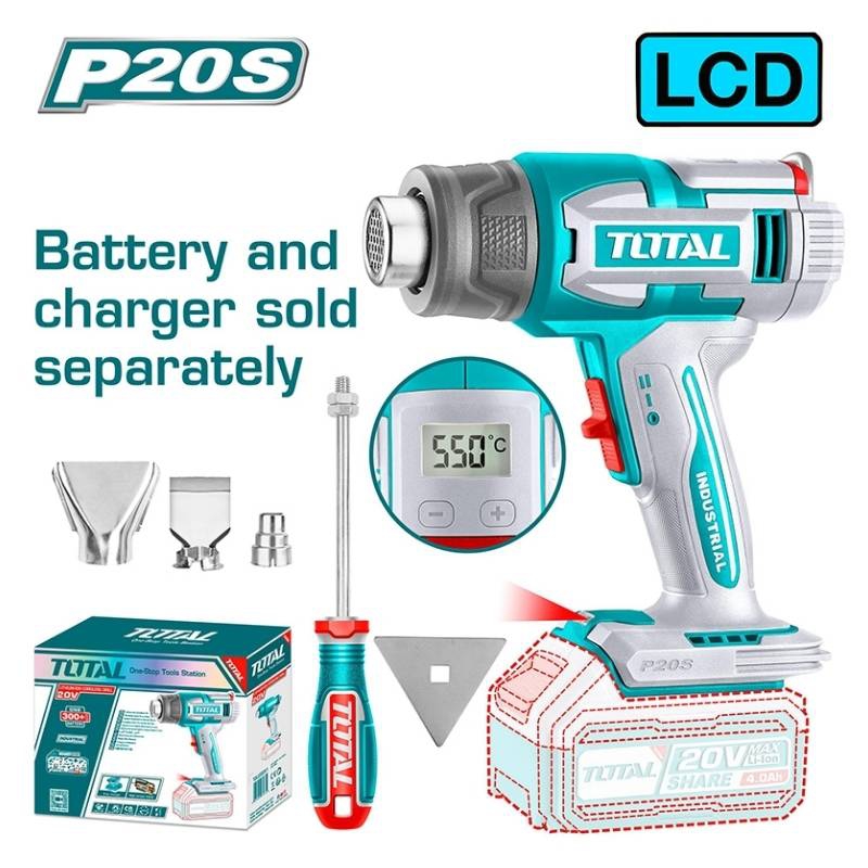 Máy thổi nhiệt dùng pin 20V TBLI2003 (Chưa Kèm & Sạc)