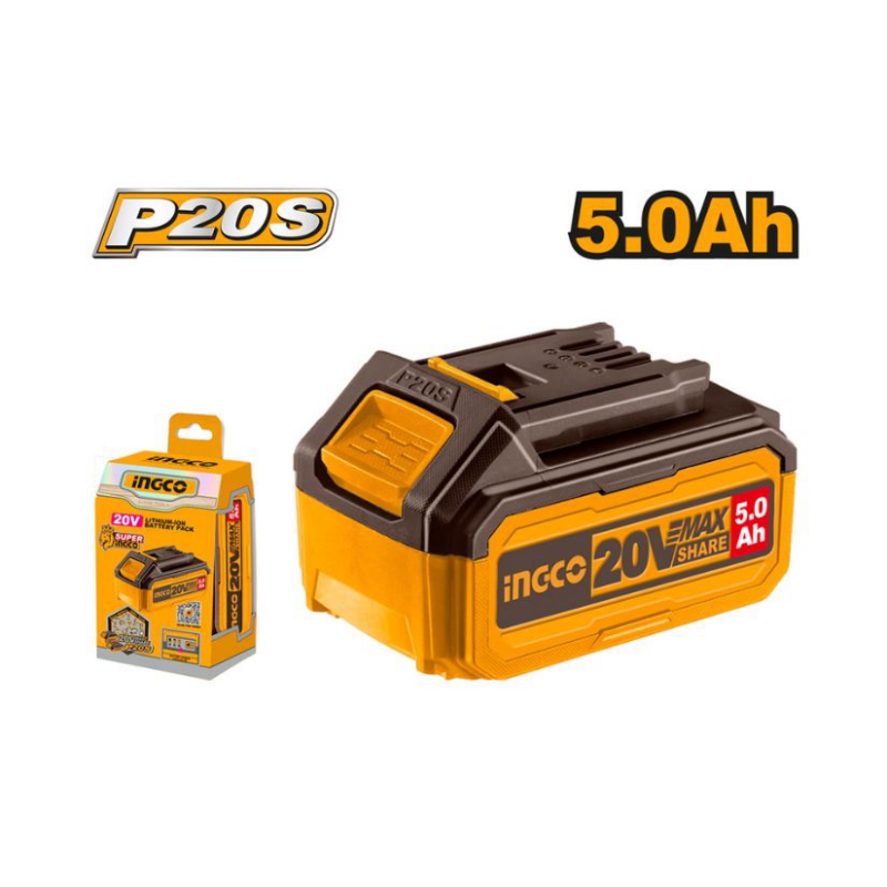 Pin LithiumIon 20V/5.0Ah INGCO FBLI20031