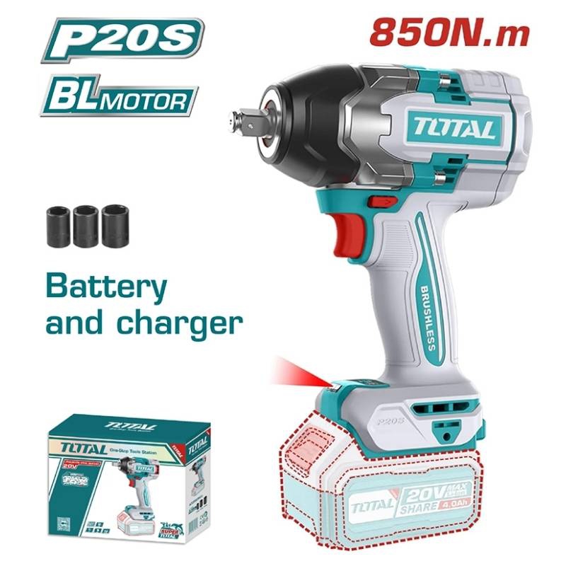 Thân máy siết bu lông dùng pin 20V Total TIWLI20851