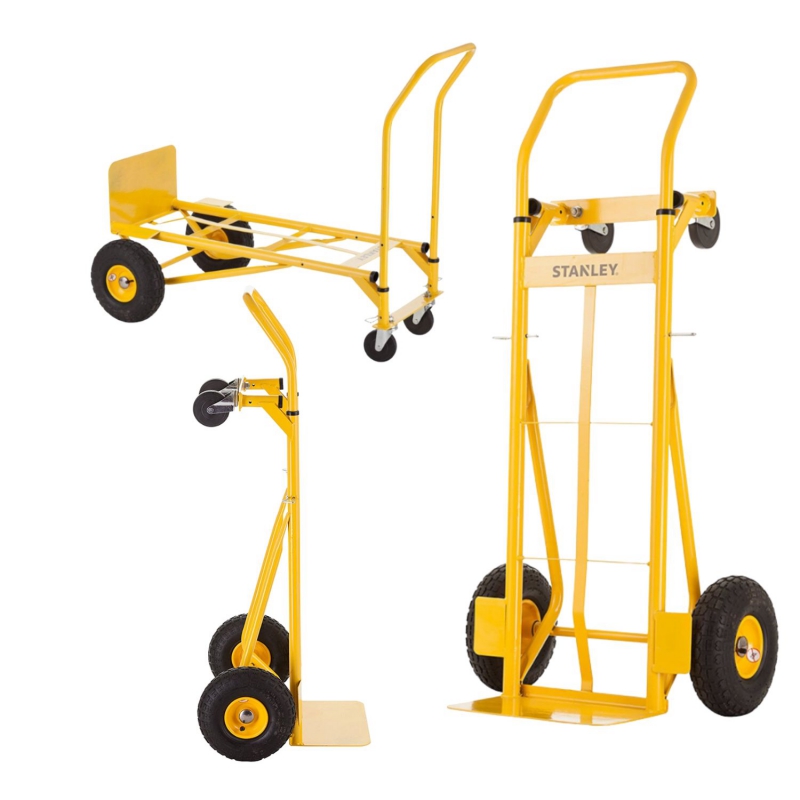 Xe đẩy hàng chuyển đổi 2 – 4 bánh Stanley MT519