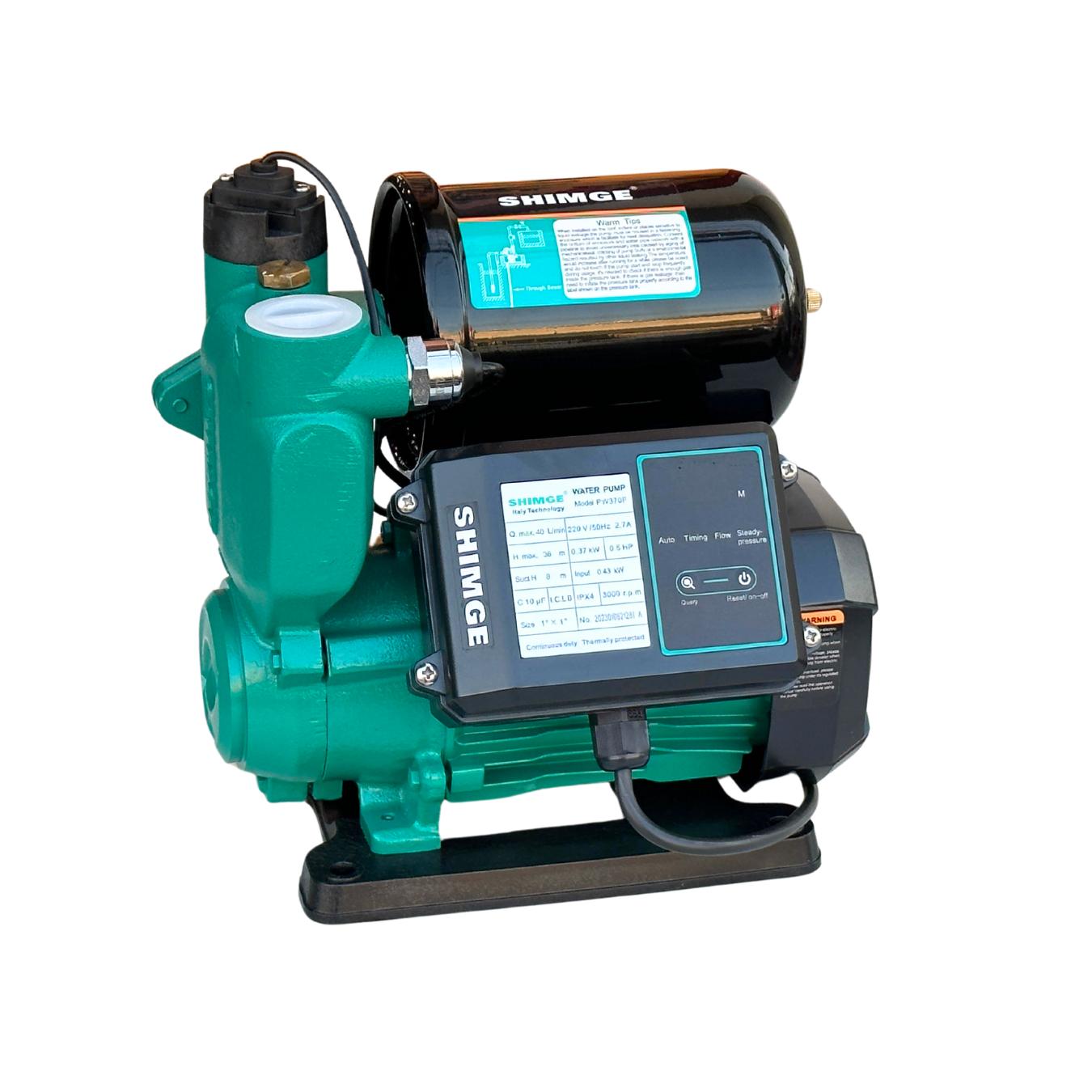 Máy Bơm Tăng Áp Shimge PW 250F – Tăng Áp Lực Nước Cho Vòi Sen, Máy Giặt & Thiết Bị Sinh Hoạt
