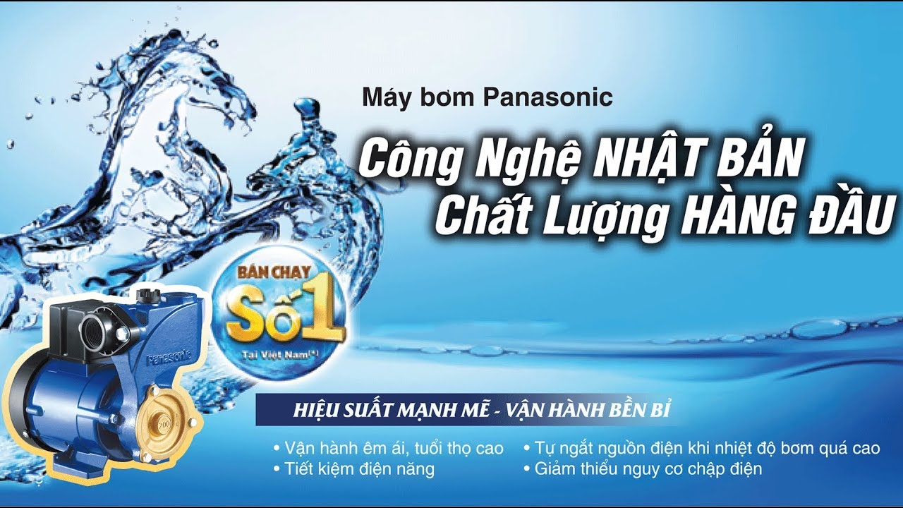 Cách lắp đặt máy bơm Panasonic như thế nào?