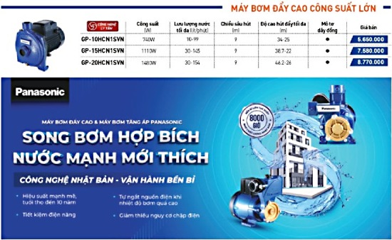 Máy bơm Panasonic bị kêu to thì phải làm sao?