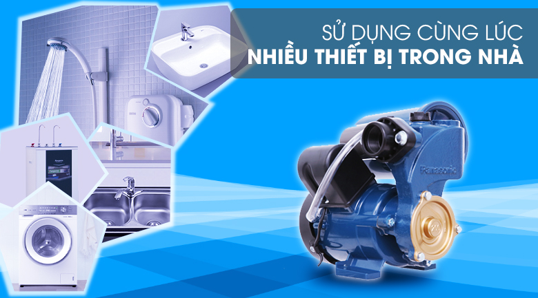 Máy bơm Panasonic có chống giật không?