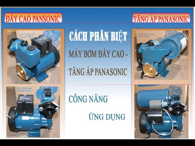 Máy bơm Panasonic có chạy êm không?