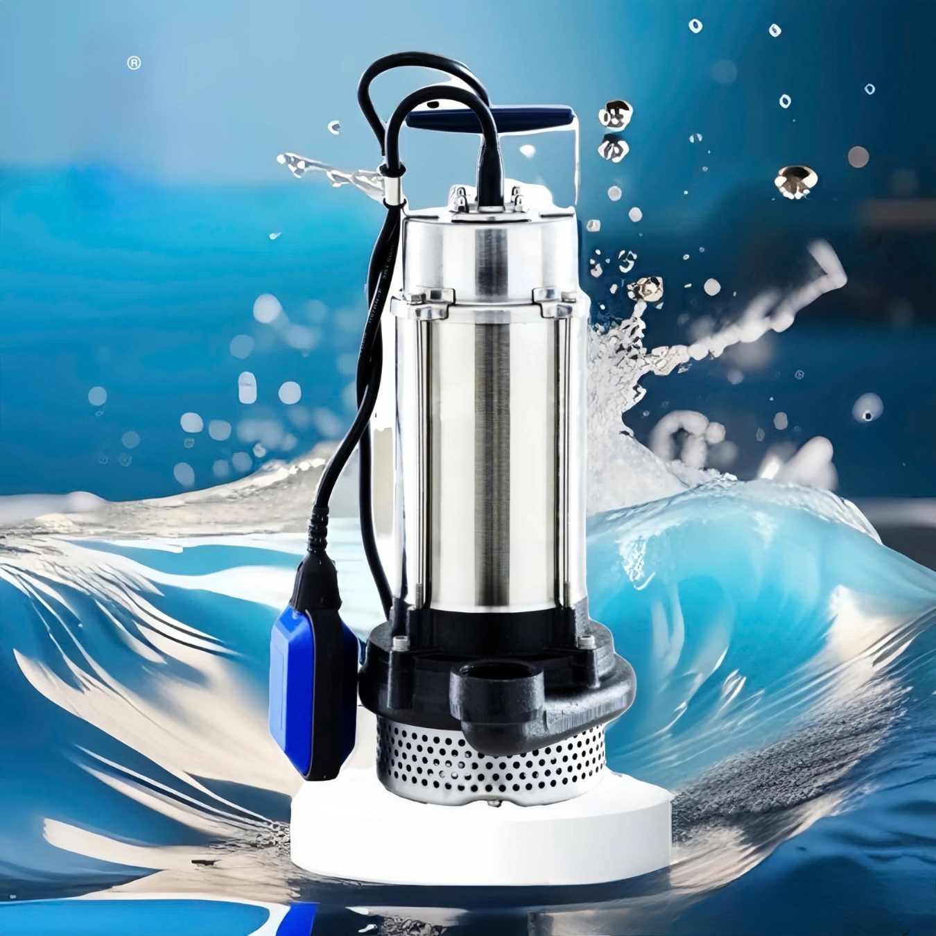 Máy bơm chìm có thể bơm nước trong tình huống ngập lụt được không?