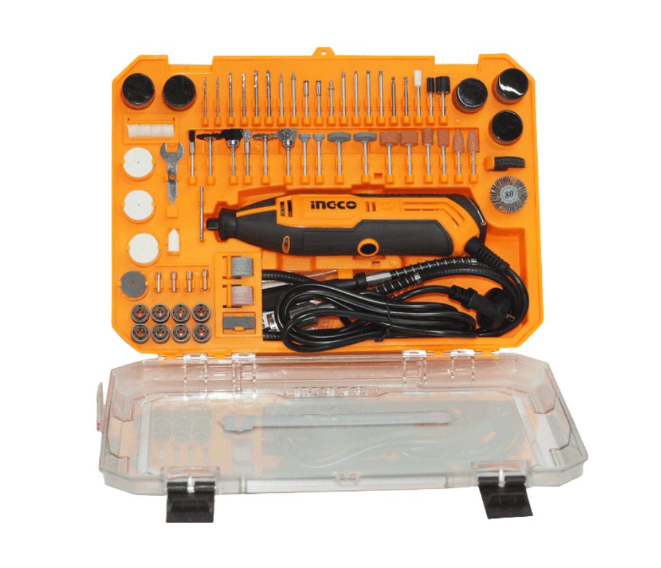 Bộ 252 món máy mài khuôn mẫu và phụ kiện mài INGCO MG133281