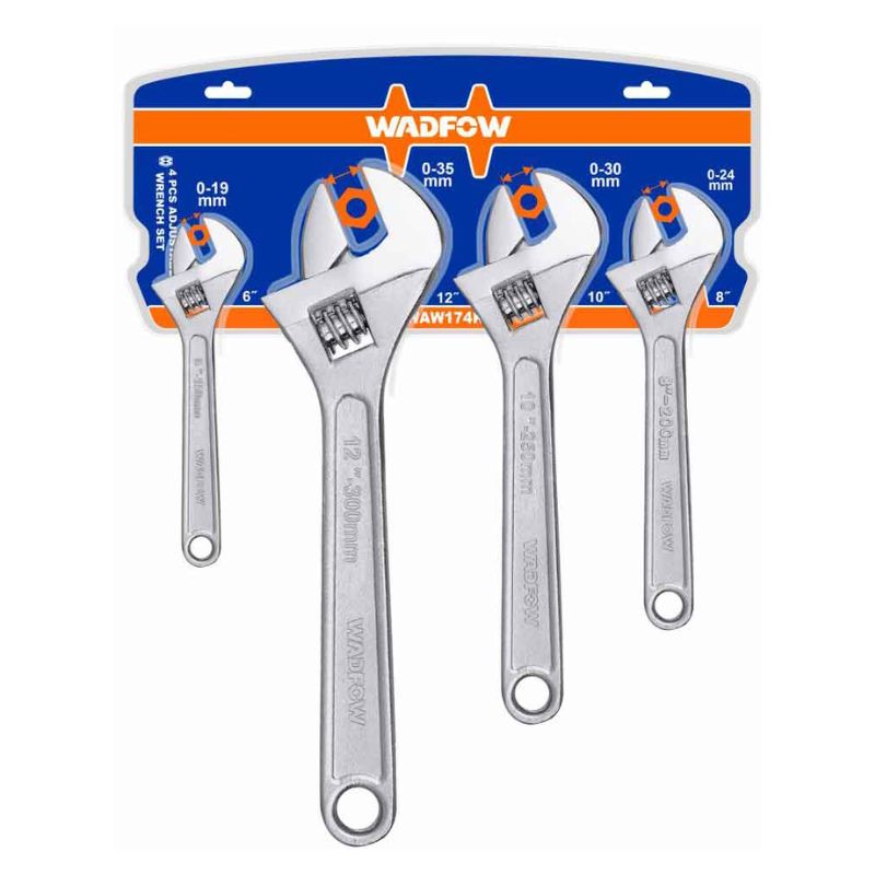 Bộ 4 mỏ lết WADFOW WAW174K