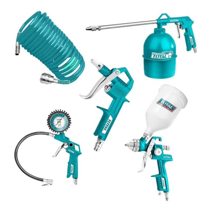Bộ 5 công cụ dùng khí Total TATK053-3