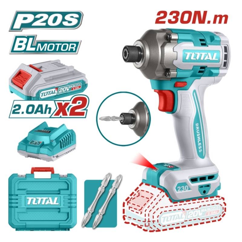 Bộ máy văn vít dùng pin 20V Total TIRLI2023 