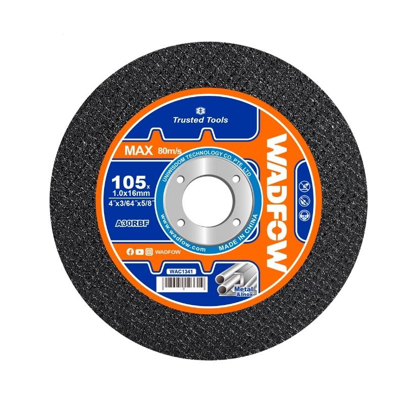 Đá cắt kim loại WADFOW WAC1341 (105x1x16mm)