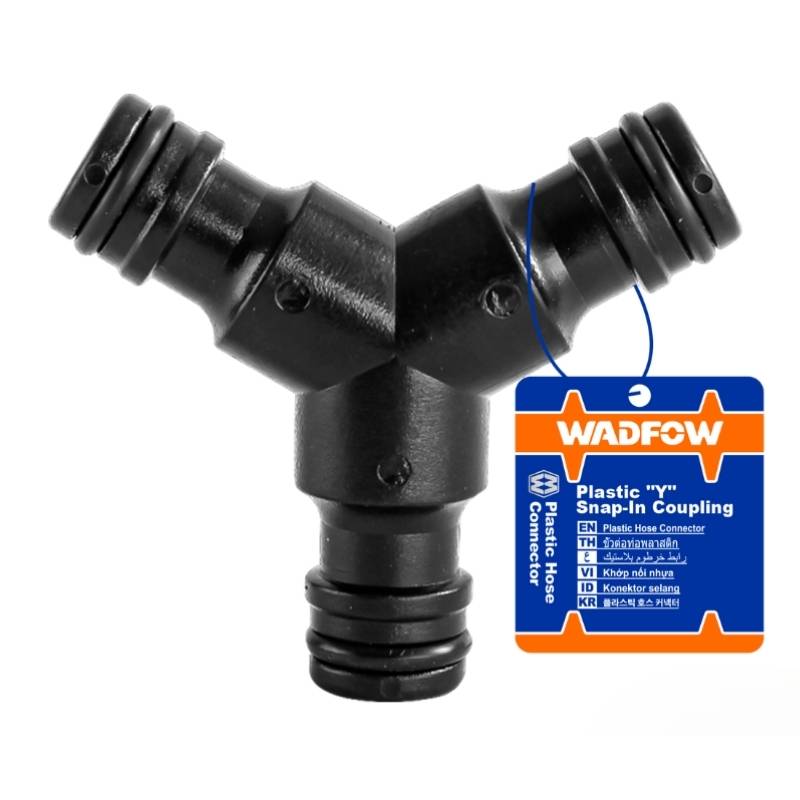 Đầu nối ống nhựa 3 đầu WADFOW WQC7E34