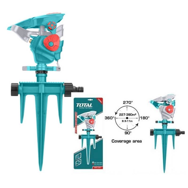  Đầu phun tưới  nước 360° Total THPS13601
