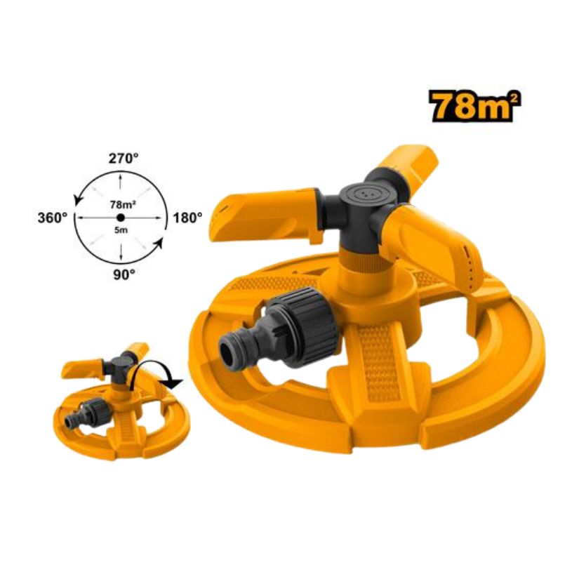 Đầu phun tưới nước xoay 360 INGCO HPS23602