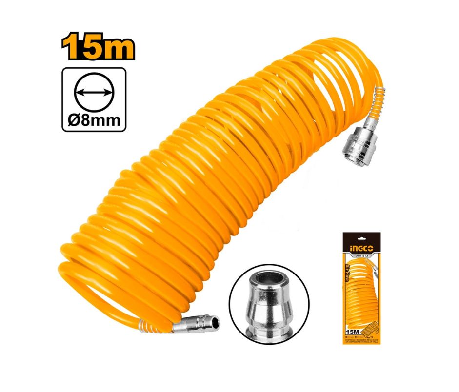 Dây hơi xoắn 15M INGCO AH1151-3