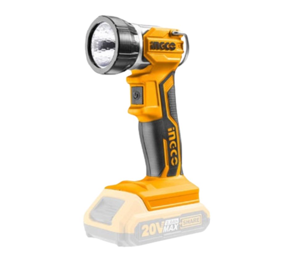 Đèn làm việc dùng pin 20V (không kèm theo pin và cục sạc) INGCO CWLI2001